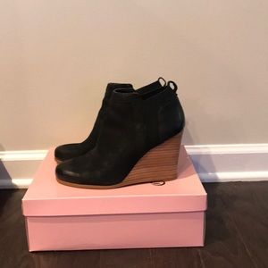 Crown Vintage Black Booties size 9.5; worn 3x